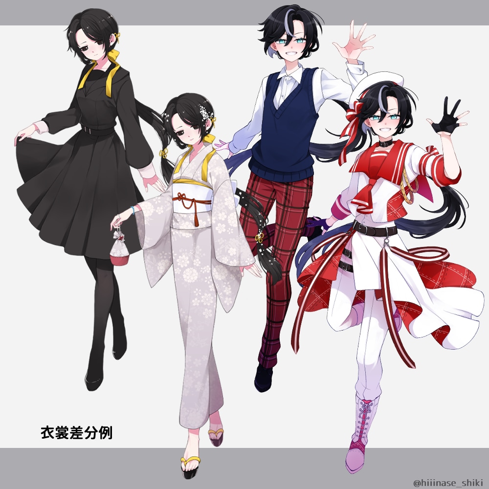 SNSアイコン・立ち絵制作いたします SNSアイコン、TRPG立ち絵やNPC立ち絵など描きます！ イメージ4