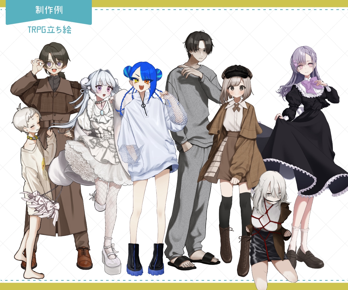 こだわり大歓迎！立ち絵・アイコンなど制作いたします 質感や細部にこだわった作画が得意です！要望大歓迎！！ イメージ6