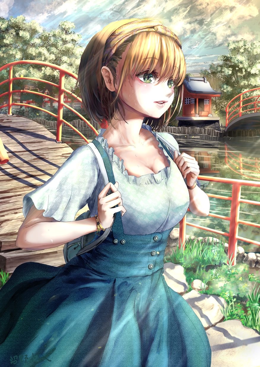 背景・風景画・コンセプトアートを描きます ゲームや動画用画面の背景・ヘッダー・創作の世界描写 イメージ4