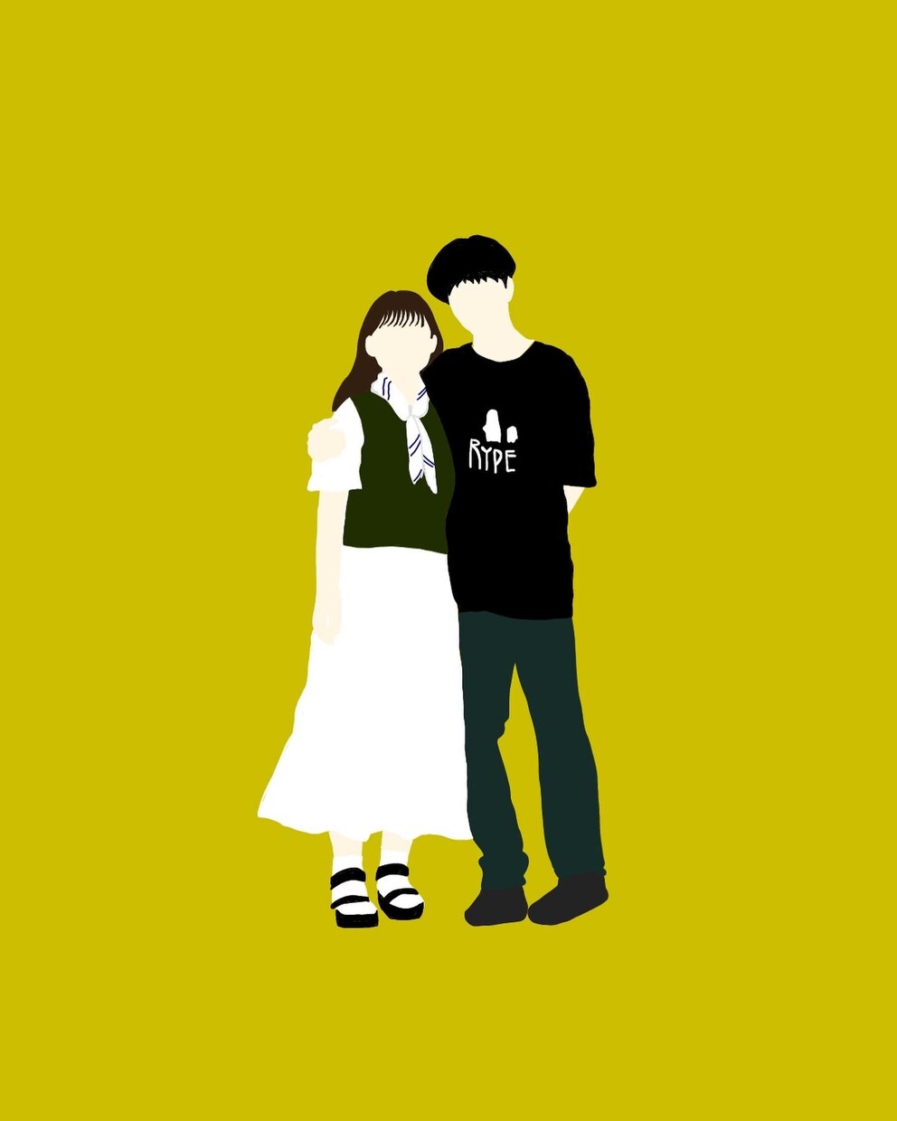 お写真から大切な人とのイラスト描きます 友達・恋人とのイラスト　プレゼントなどにもどうぞ イメージ4