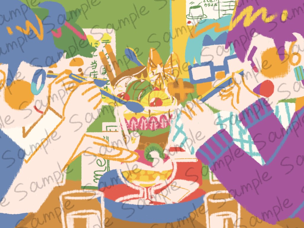 ふんわり優しいタッチのイラストを描きます 人物や背景,動物も対応可能!素早く丁寧に対応します。 イメージ6
