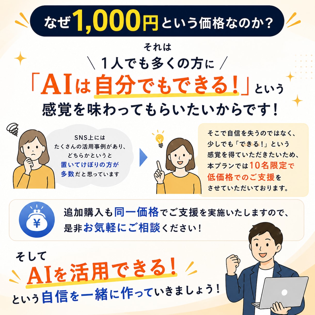初心者向け生成AI活用を伴走支援します 【限定10名】非エンジニアが生成AIの活用を伴走支援します！ イメージ5