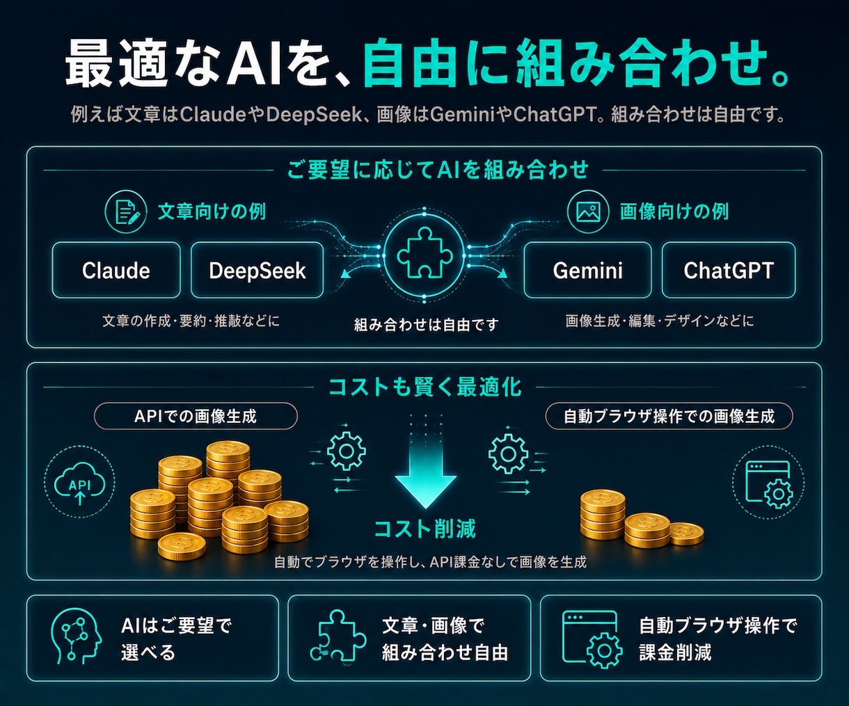 AIでSEO記事を自動生成・自動投稿します リサーチ・構成・画像・投稿まで、まるごと自動化 イメージ8