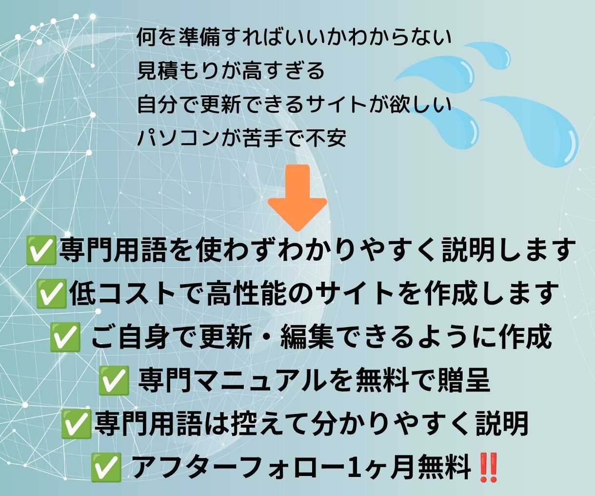 7月中の限定価格‼️早めの問い合わせをお勧めします 柔軟に対応｜高品質で低コストのホームページを作成いたします。 イメージ2