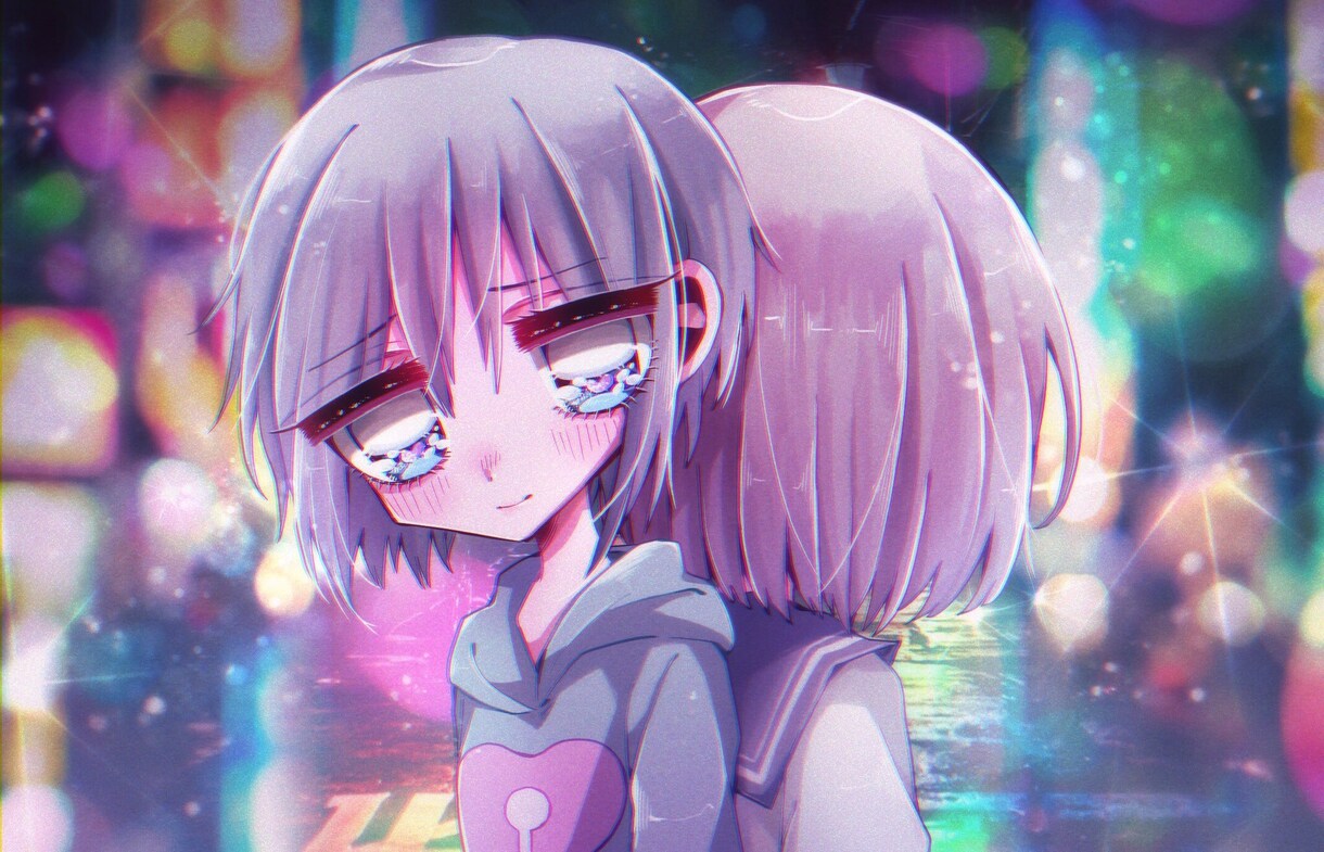 歌ってみた、ボカロ曲などの動画イラスト作成致します ゆめかわいい女の子イラストが得意です イメージ3