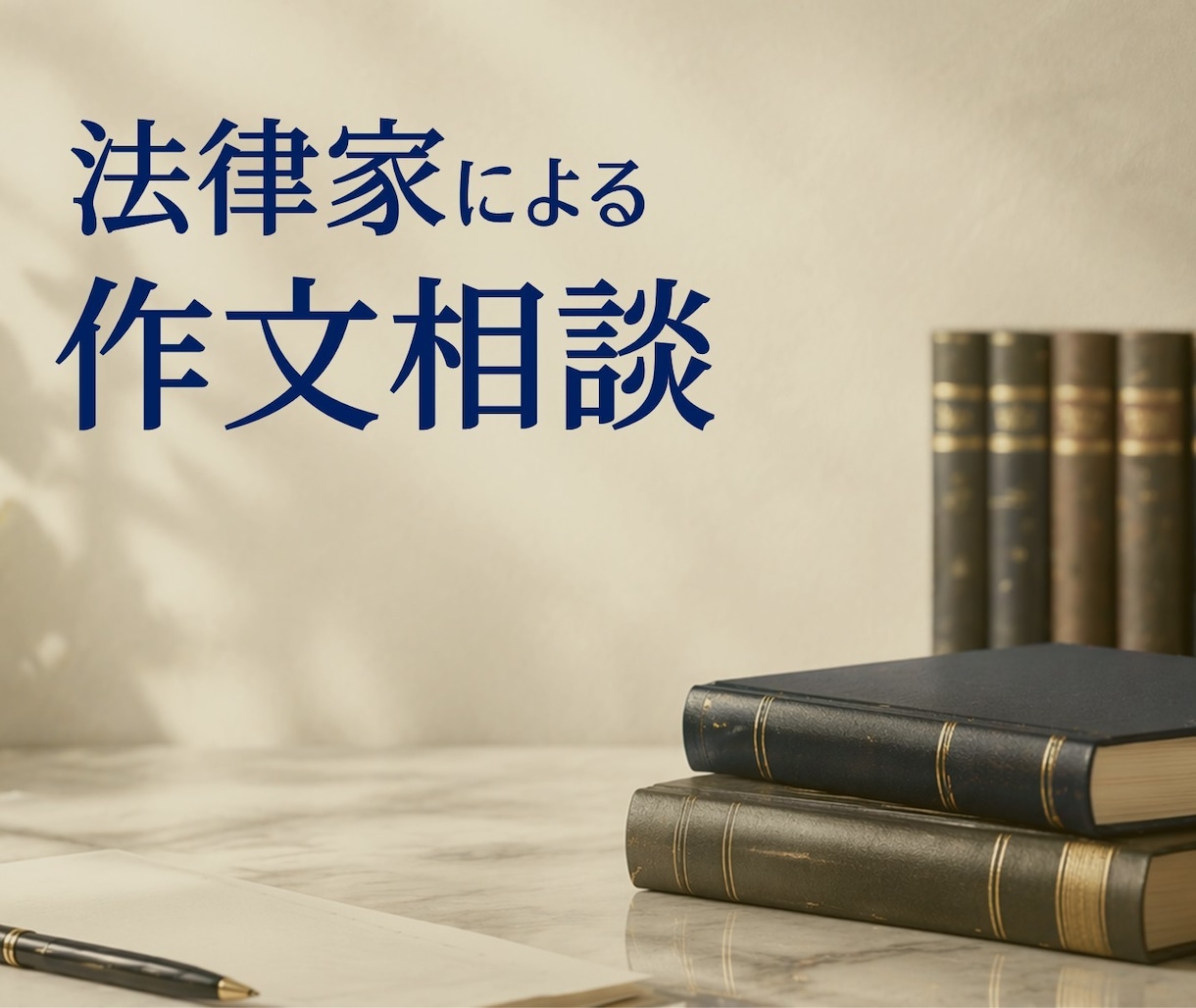 法律家が、中学受験作文、指導・アドバイスします 弁護士・社会保険労務士にも文章指導をしていました。 イメージ1