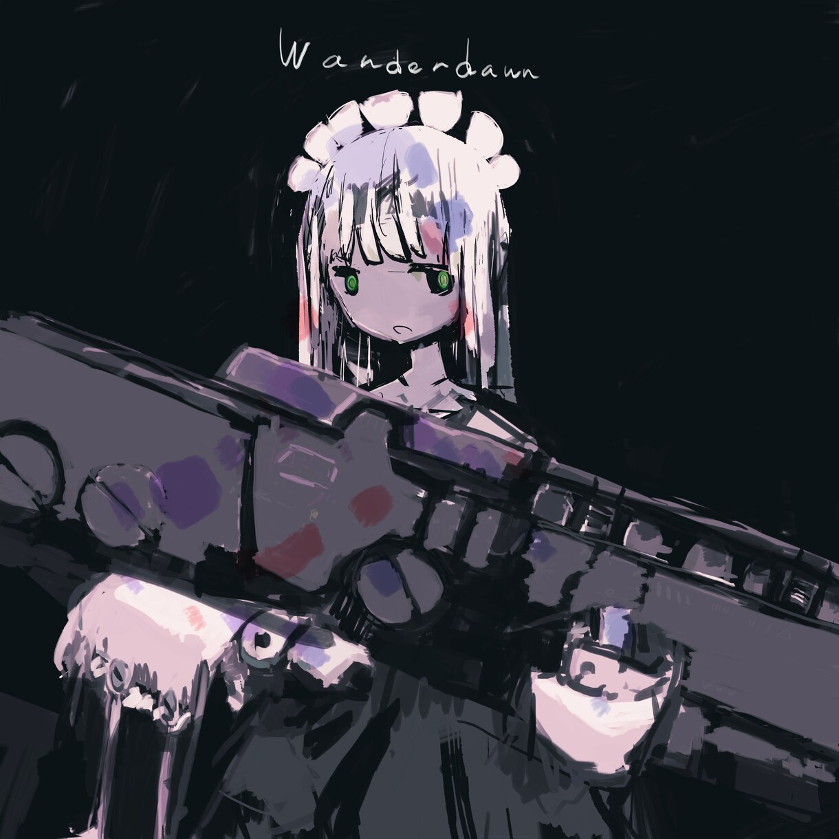 まっくら透明感のある世界観のイラスト全般承ります まっくら透明感のある絵柄、SF等のジャンルも可能です。 イメージ1
