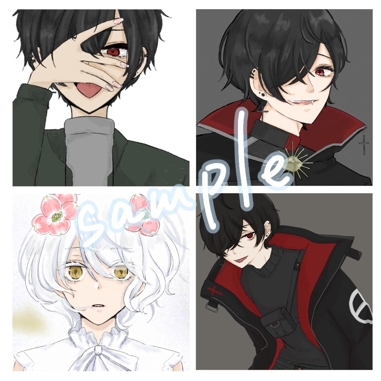 イラストを描きます あなたのアイコン、一枚絵をお描きします！ イメージ1