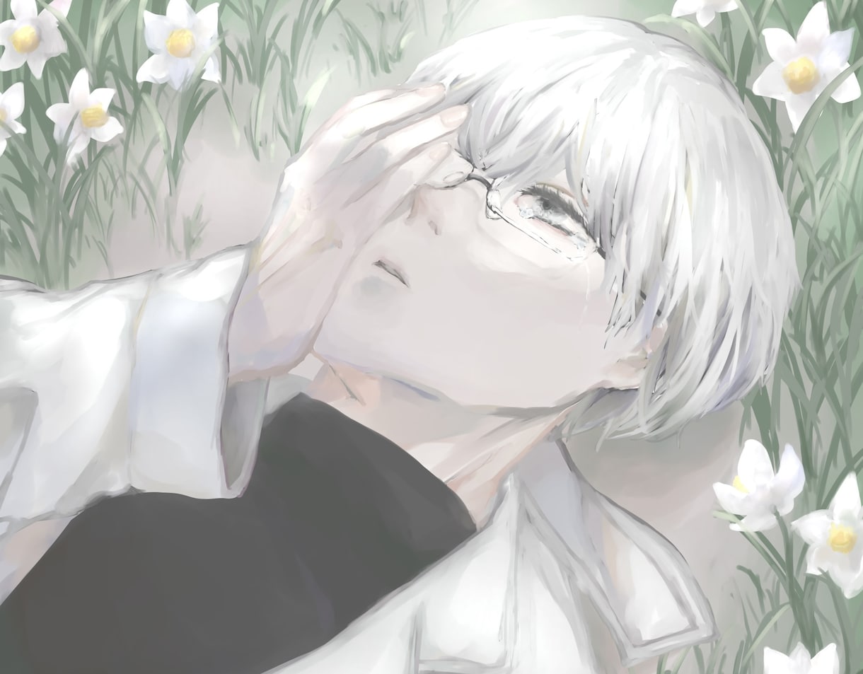 SNSアイコン＊千円でイケメン男子描きます 儚げな男の子を描くのが得意です！ イメージ2