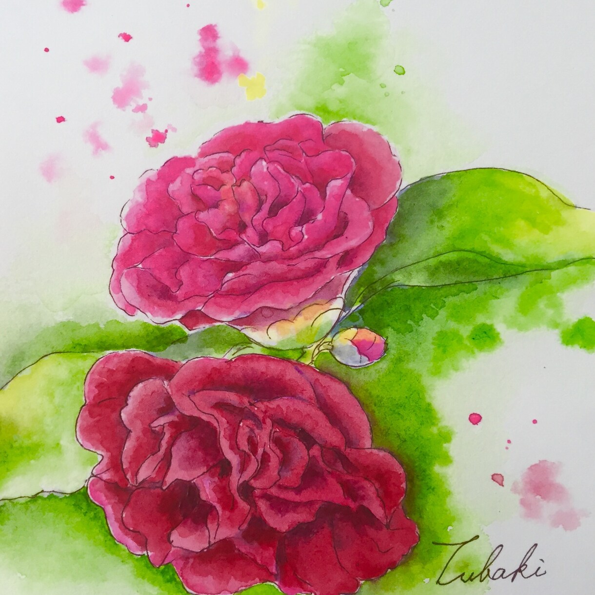 あなたの誕生日の花を描きます ラインやインスタグラムのアイコンにいかがですか？ イメージ2