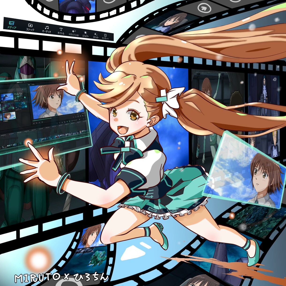 スッキリとしたアニメ塗りイラスト承ります 分かりやすいキャッチーなアニメ塗りイラストを作成致します。 イメージ4
