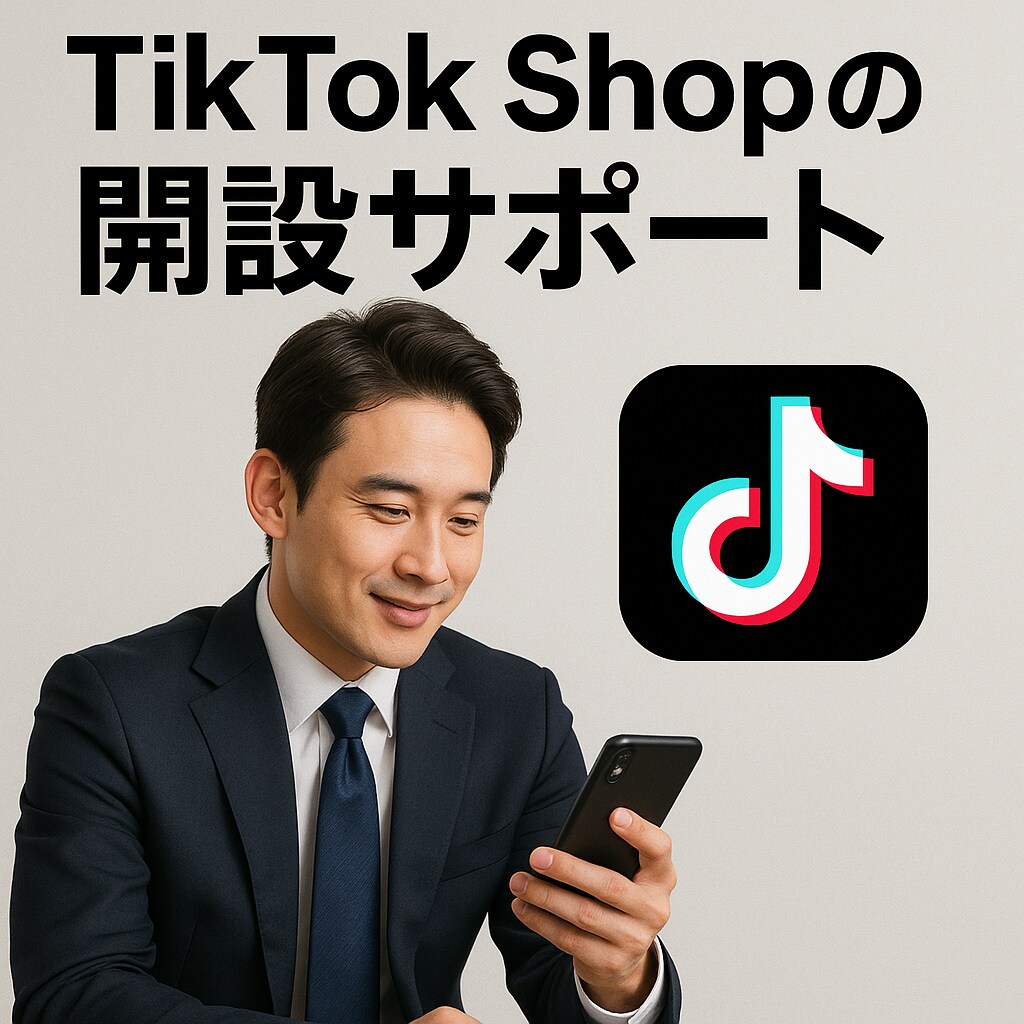 Tiktokshopの開設からサポートします 初心者必見SNSマーケ熟練者がサポートします イメージ1
