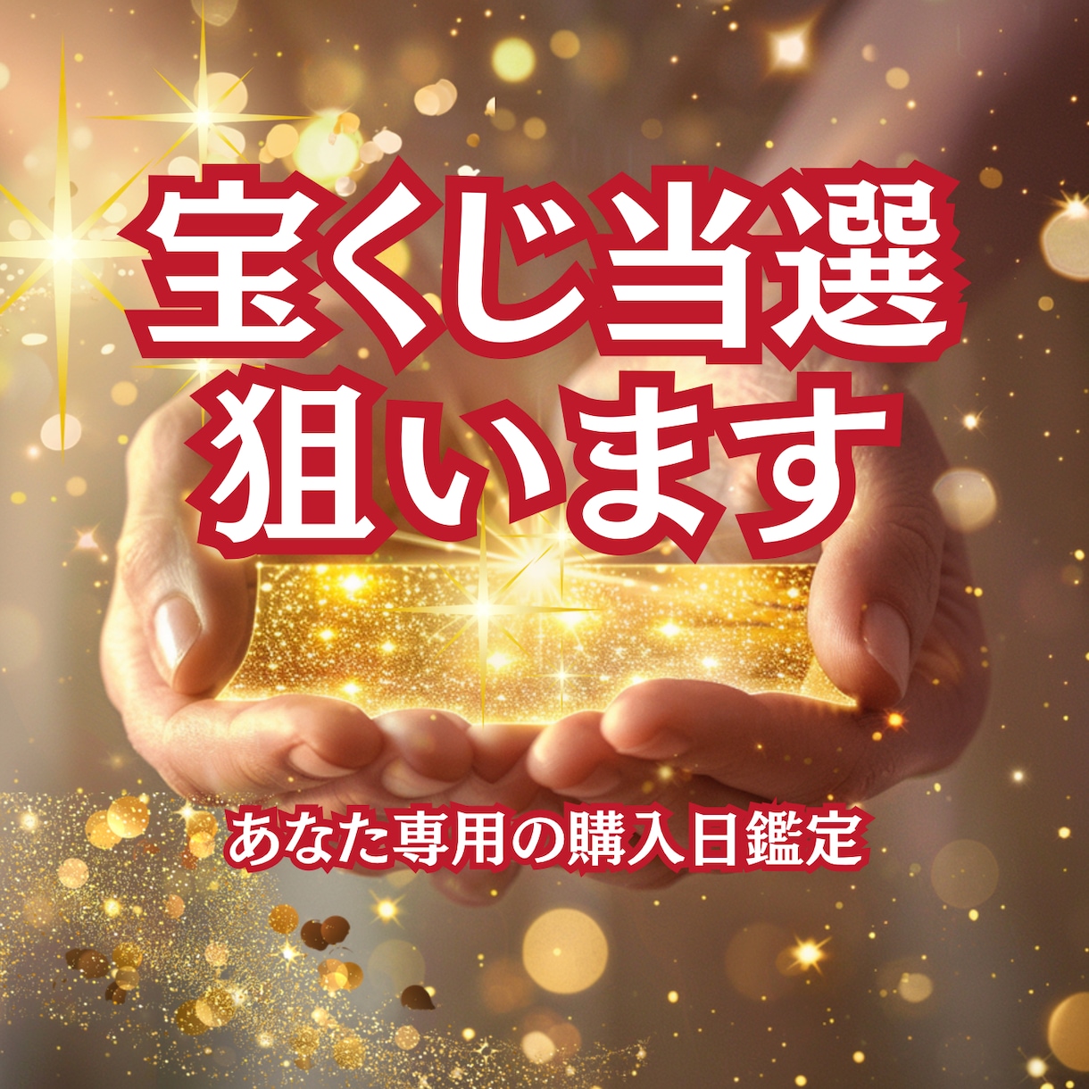 宝くじ6,000万当選者がズバリ金運日を導きます 当たる私に変わる運命の日を知り流れをつかむ イメージ2