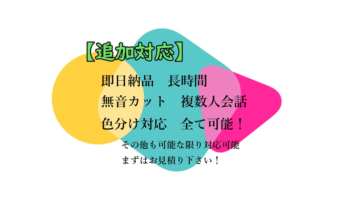 Vrewで文字起こし、1分150円～代行いたします YouTube,SNS,セミナーのスピーディなテロップ入力 イメージ3