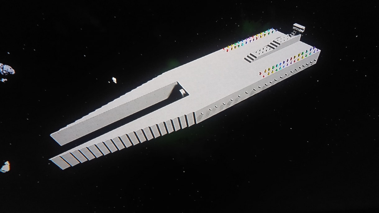 ゲームで作成した宇宙船たちの写真を販売します SPACE ENGINNERSで作成した宇宙船です。 イメージ5