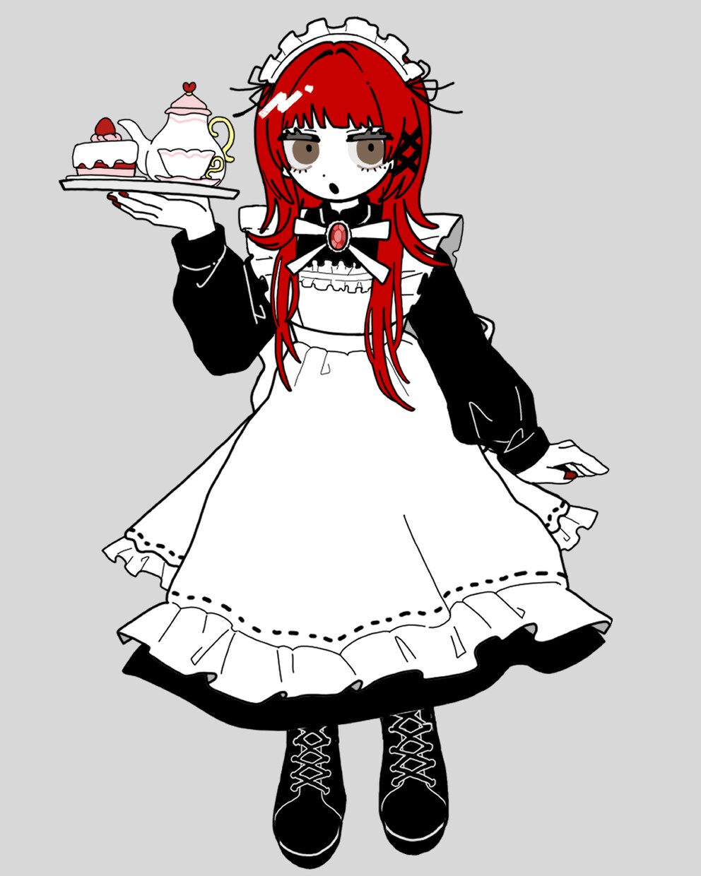 商用利用可◎クールなデフォルメキャラクター描きます 配信やSNSにちょこんと添えて大活躍！ イメージ2