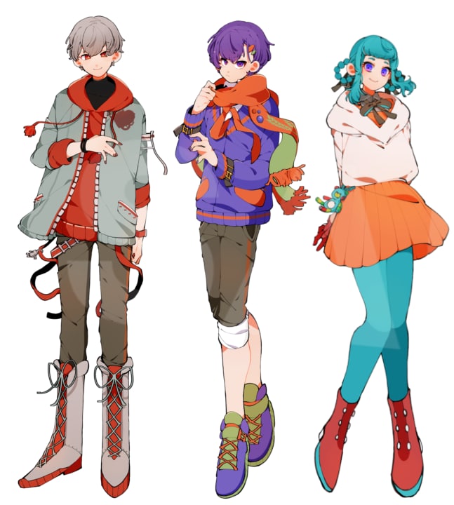 立ち絵制作します ゲーム、VTuber、TRPGの立ち絵制作します！ イメージ8