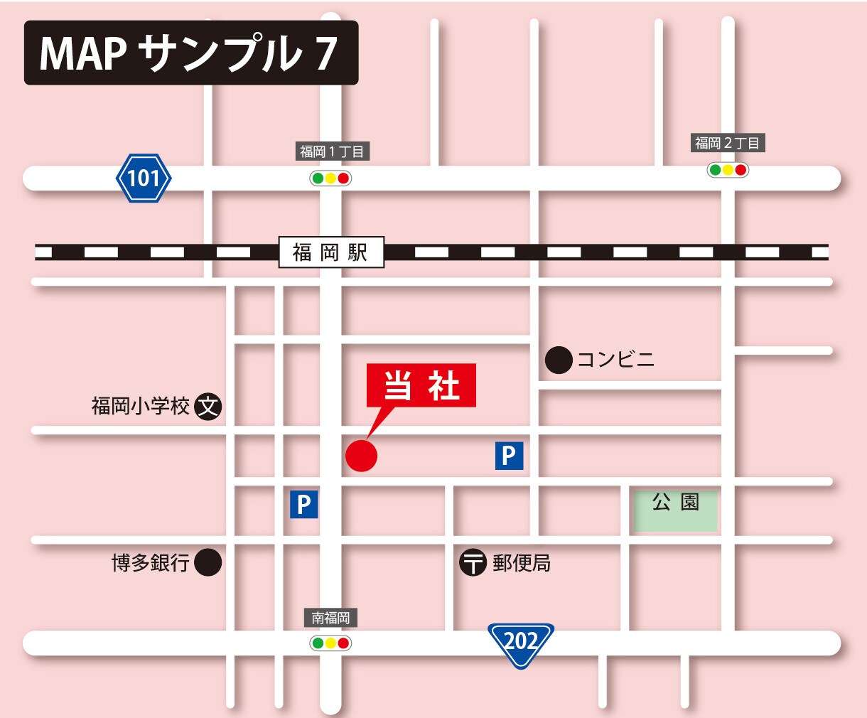 分かりやすい地図を作成いたします GoogleMAPを元に分かりやすい地図を作成いたします。 イメージ7