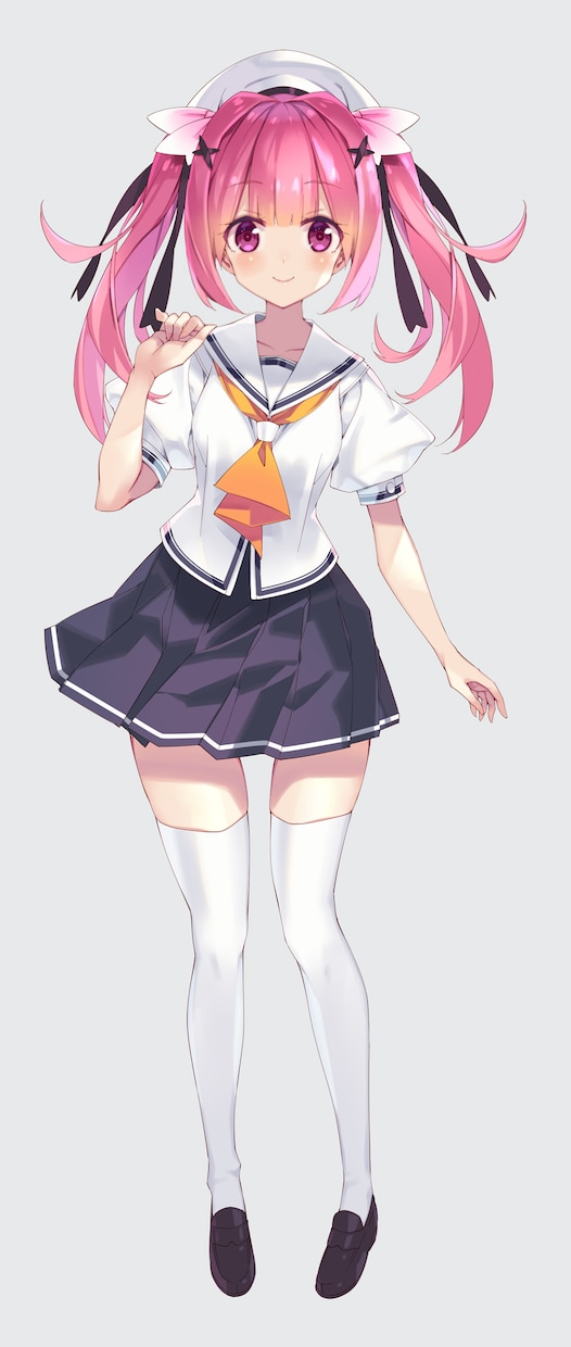 Vtuber、動画素材など、イラスト制作します あなたのキャラクターを形にします、Live2Dパーツ分割可能 イメージ3