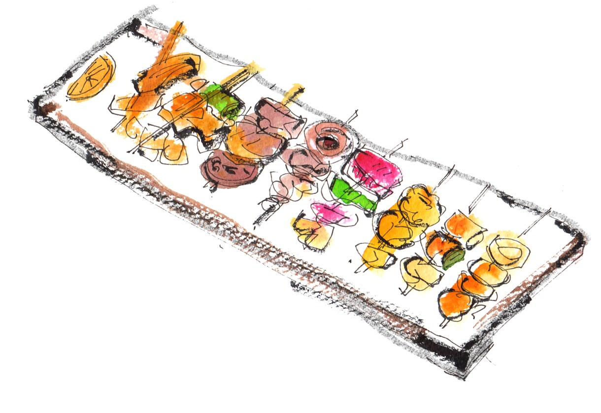 美味しく見える料理のイラスト描きます メニューや雑誌、HPの挿絵などにどうぞ。 イメージ6
