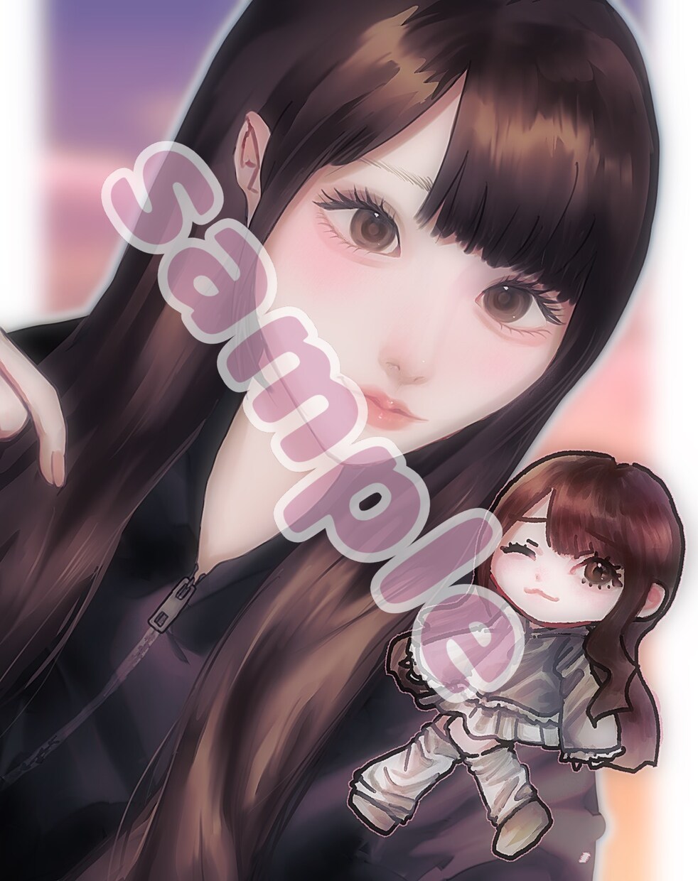 透明感のある、リアル寄りなイラストをかきます 動画用、アイコン等、鑑賞用等、ご期待どおりのイラスト描きます イメージ4