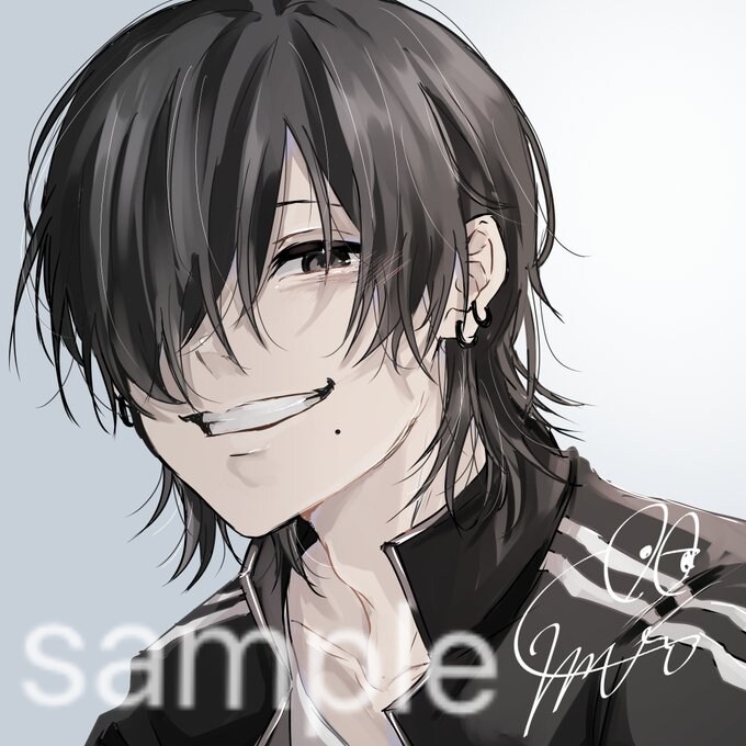 アイコンやヘッダーなどの一枚絵描きます アイコン、ヘッダー、サムネなどを描いてます！ イメージ1