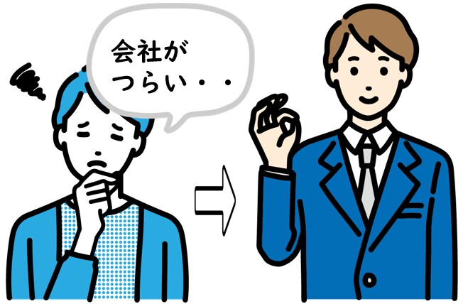 入社後のあなたをカウンセリングします 入社前の「夢」「目標」を「今」振り返ってみませんか イメージ2