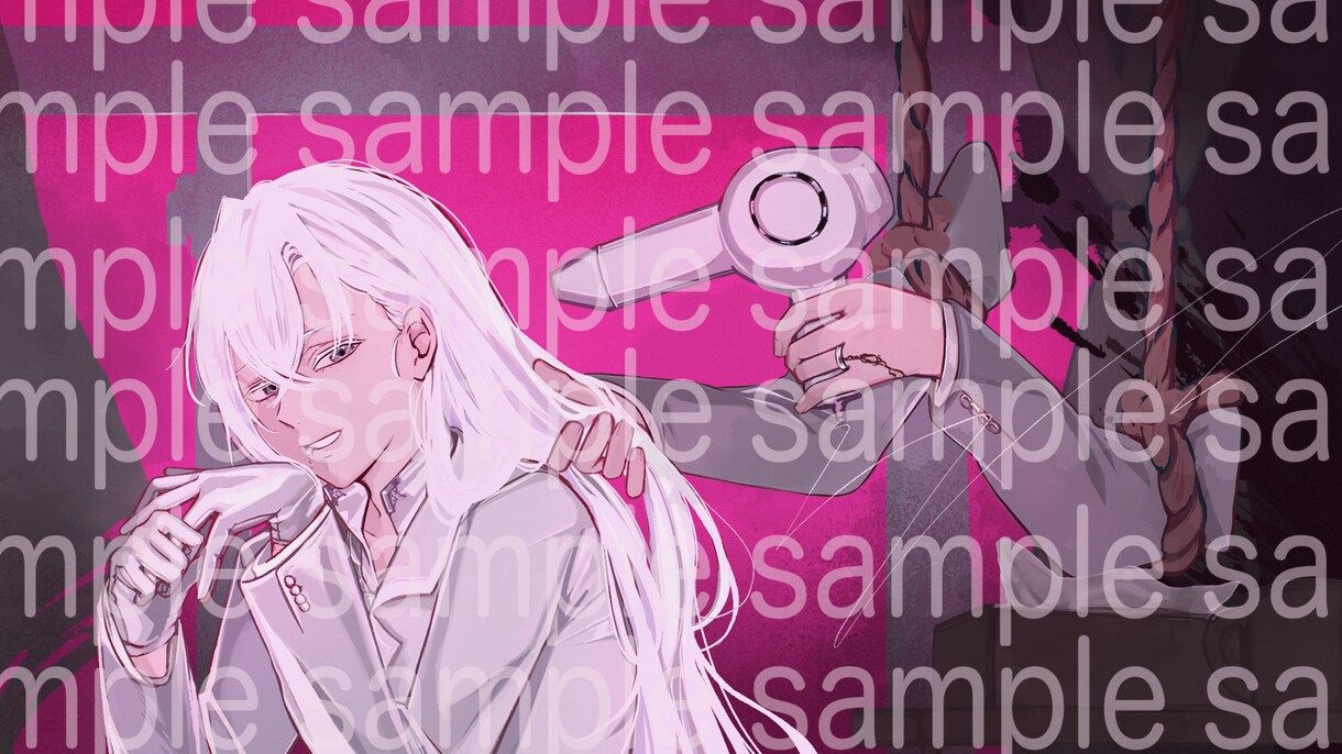 イラスト描きます 配信用サムネイル立ち絵、歌ってみた、動画、MV用に！ イメージ6