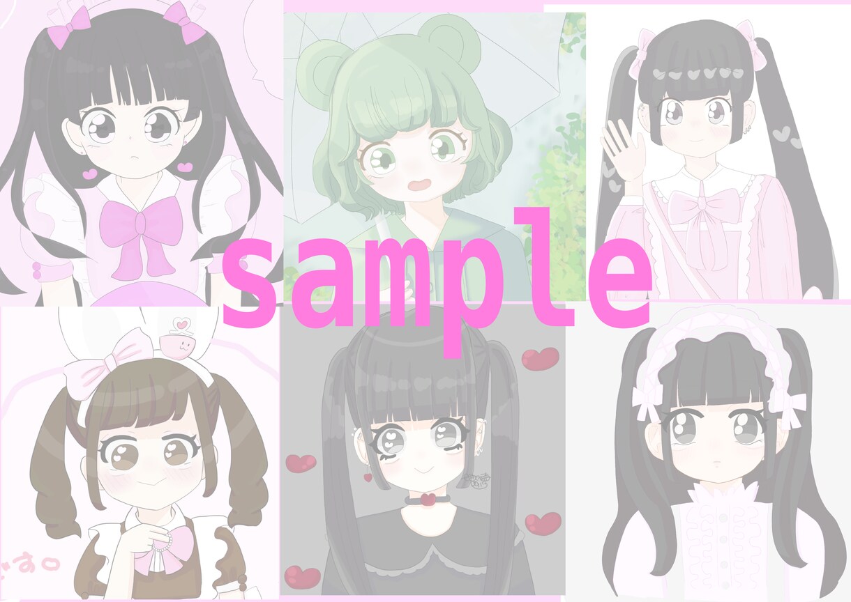 SNS用の可愛いアイコンを描きます SNSで使える可愛いオリジナルアイコン作成をします！ イメージ5