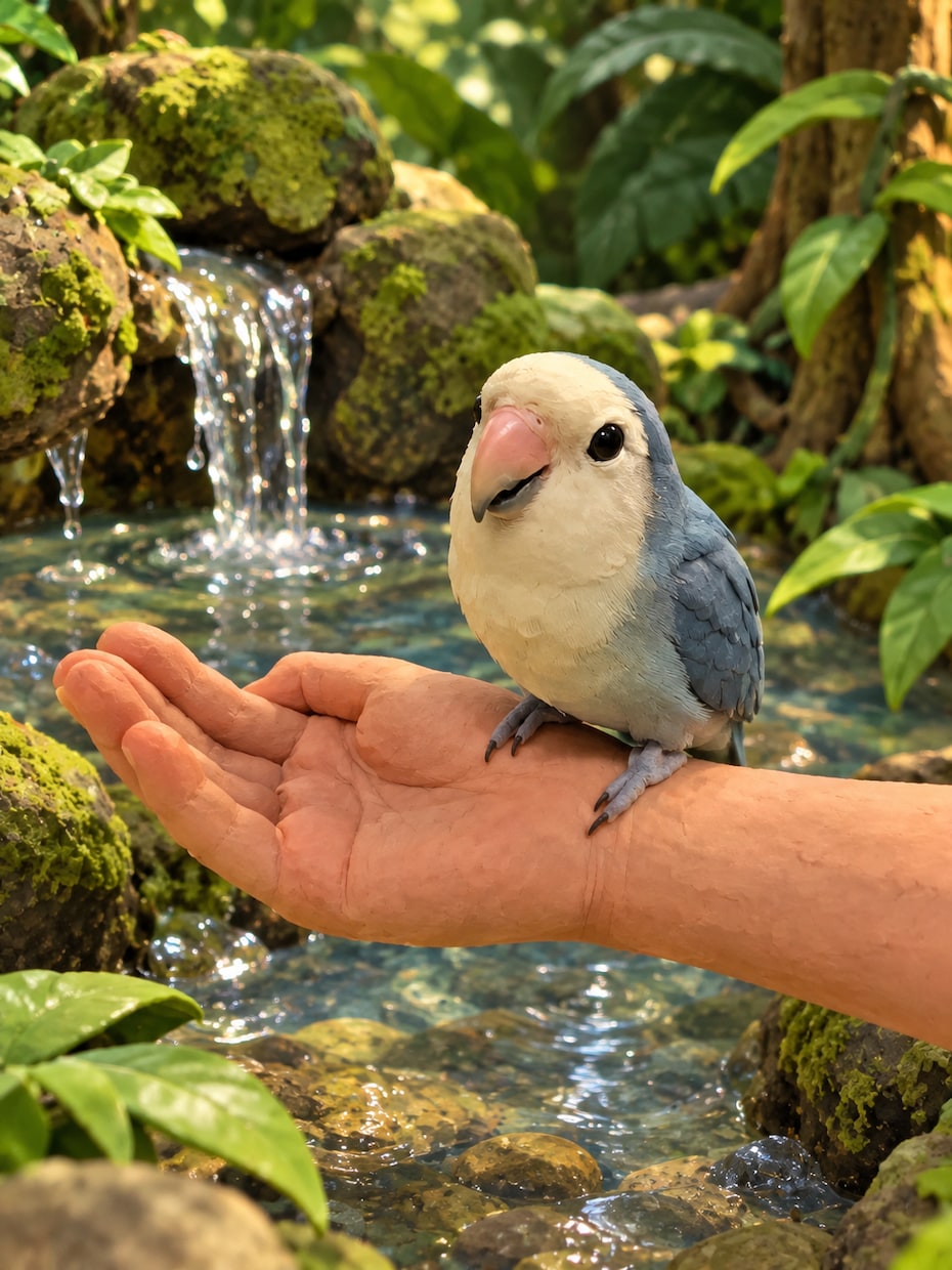 商用利用OK！コザクラインコの写真を届けます 愛くるしいコザクラインコの写真素材15枚セット届けます！ イメージ1