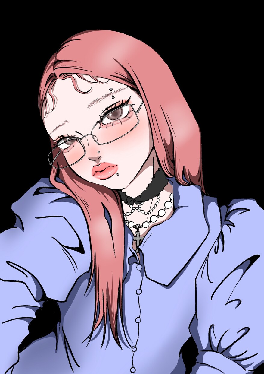 SNS用の人物アイコン描きます 似顔絵とは全く異なるイラストです！ イメージ1