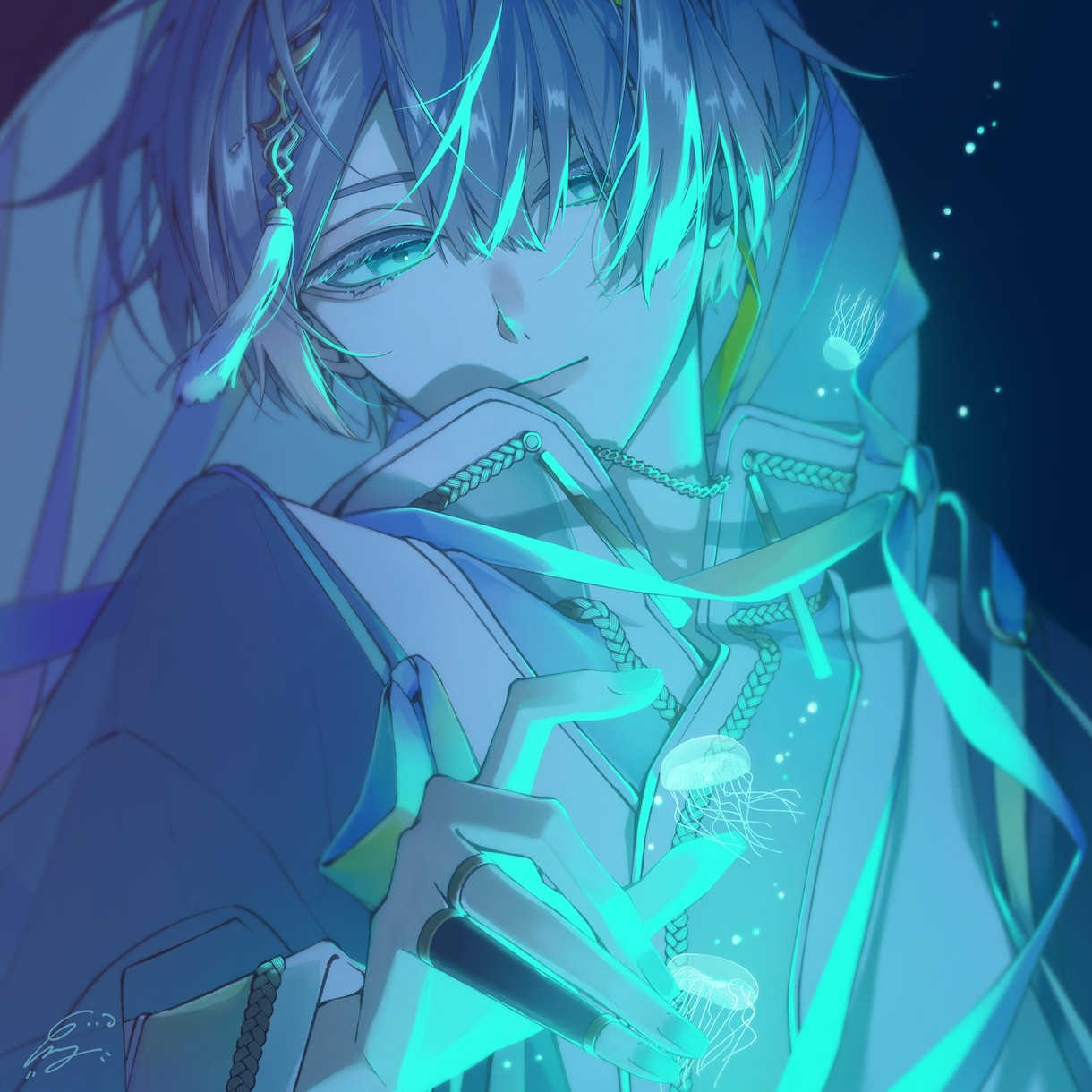 線で魅せるイラスト制作いたします 商用利用可◎中性的で綺麗なイラストはお任せください イメージ4