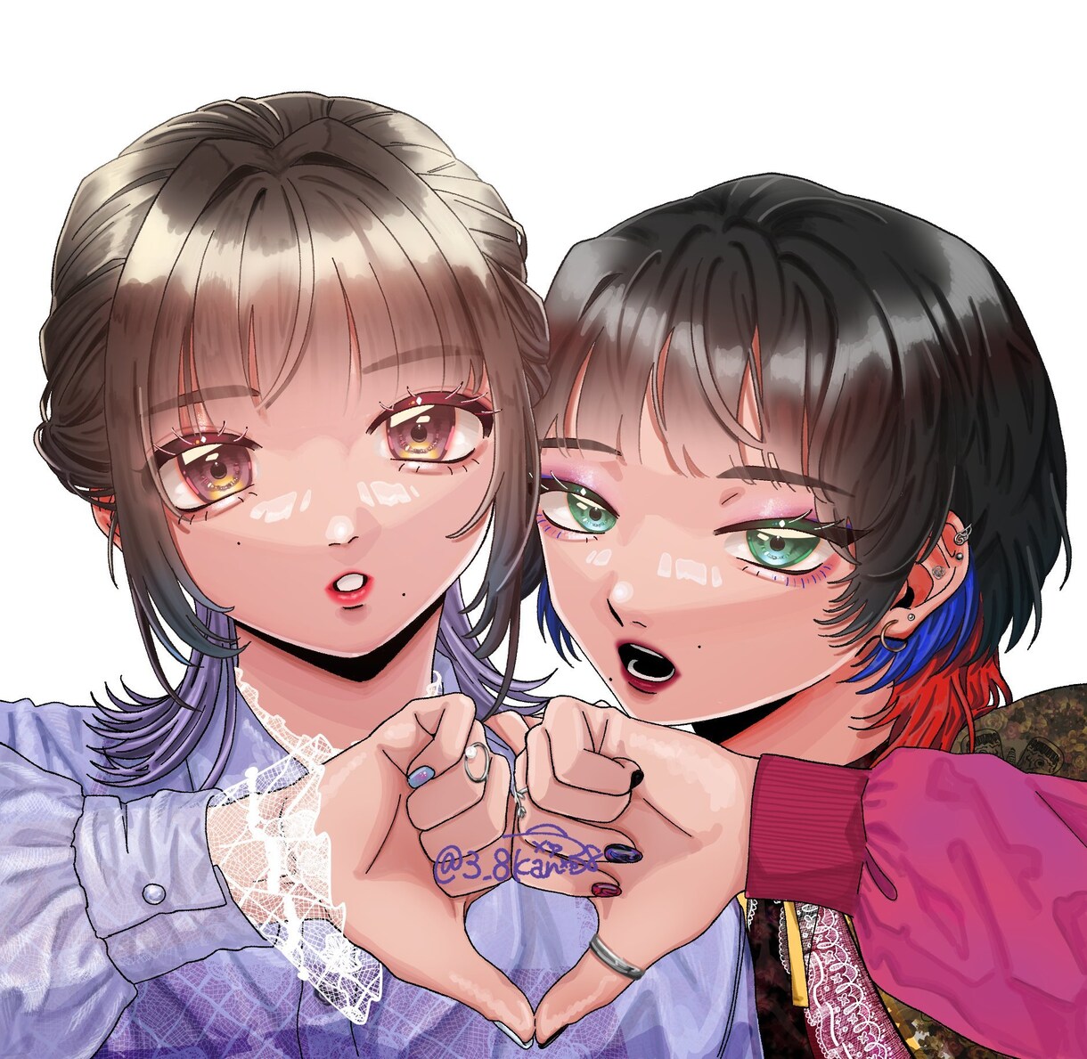 可愛い女の子描きます アイコン、歌ってみた、SD、立ち絵等のイラスト作成します イメージ10