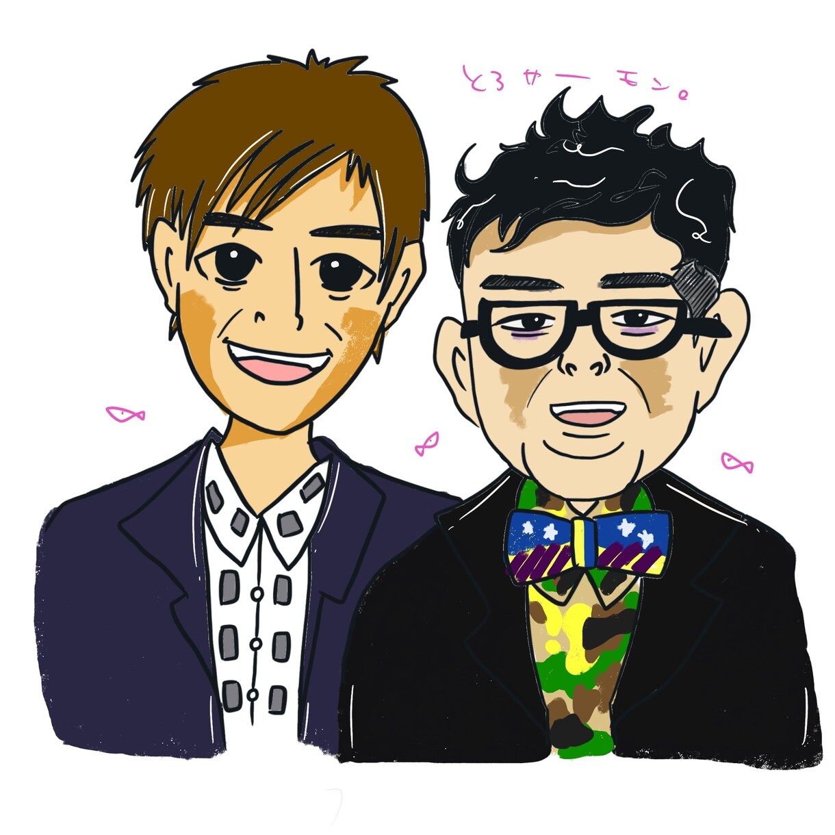 あなたの似顔絵をおかきします 個性的なタッチ。キャラ風のタッチでご提供します。 イメージ4