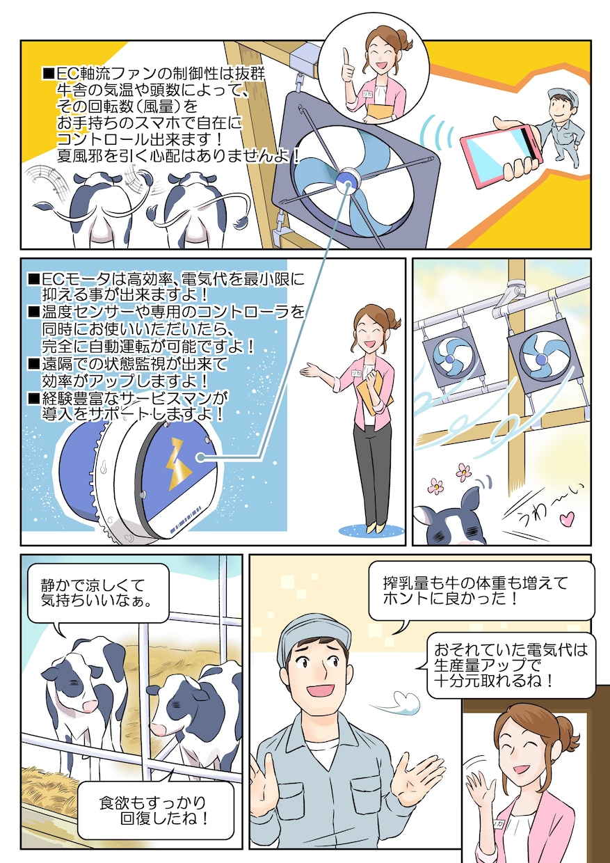 広告用のマンガを描きます ＷＥＢ広告・チラシ・パンフレットに載せるマンガを描きます イメージ5