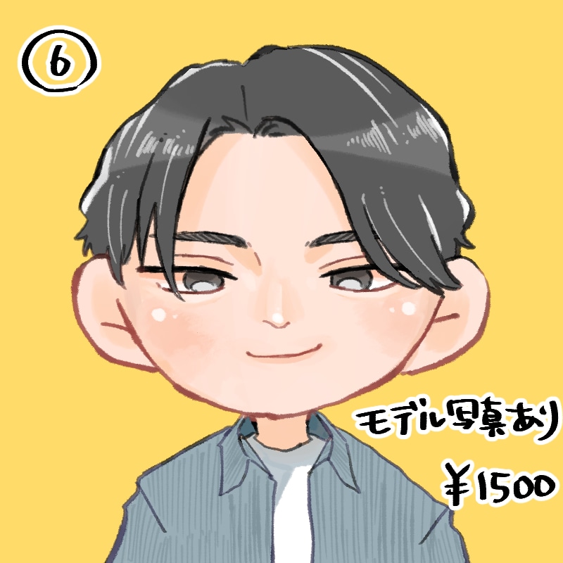 即日可！かわいい♡デフォルメアイコン制作いたします SNSアイコン以外にも、TRPGの顔グラ等で使用できます☆ イメージ7