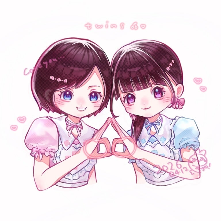 明るくかわいいキラふわ似顔絵(上半身)描きます 思い出やプレゼント用にも！最強にかわいくてウケ良し♡ イメージ1
