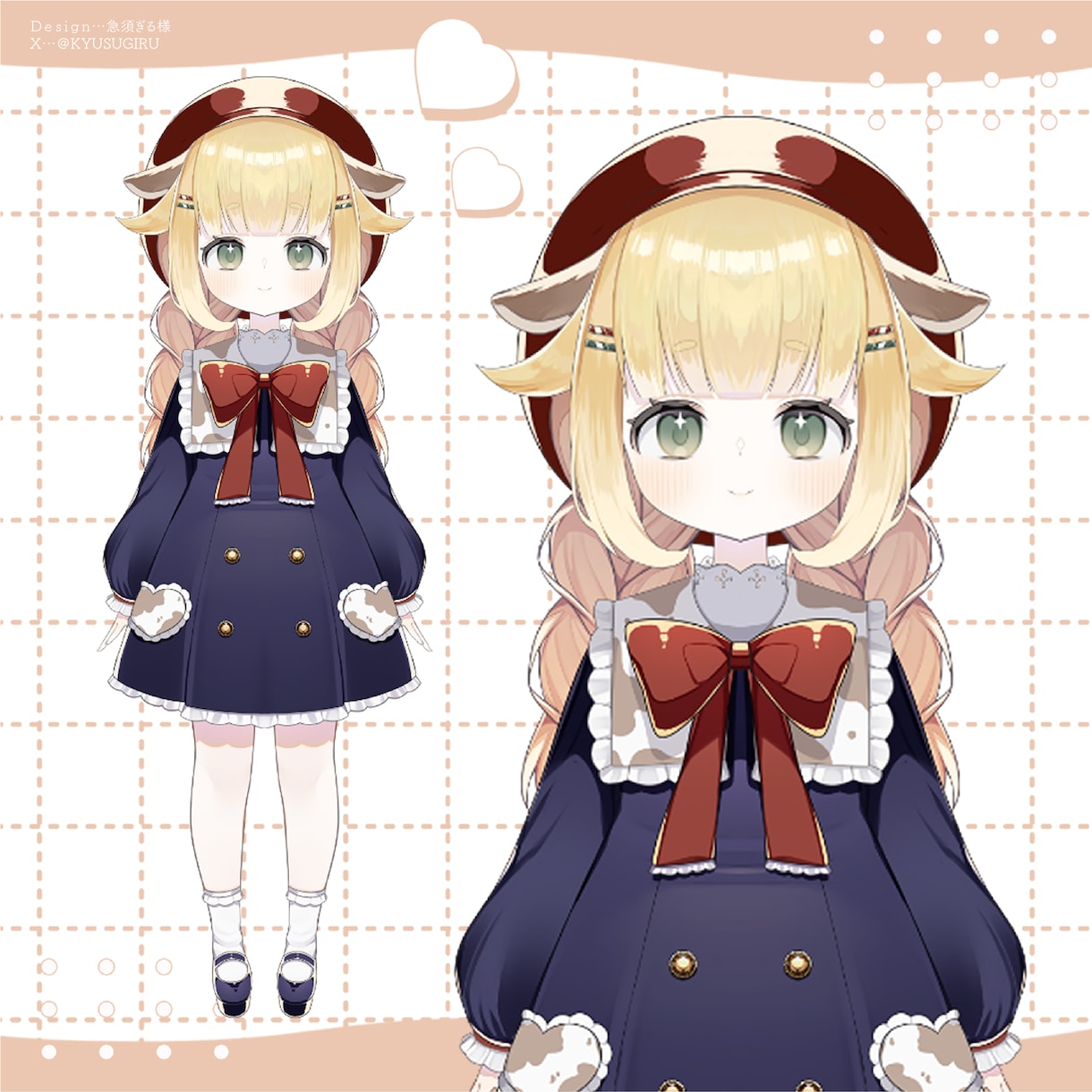 Vtuber様向け・立ち絵制作いたします Vtuber様向けのパーツ分け立ち絵イラスト制作いたします！ イメージ1
