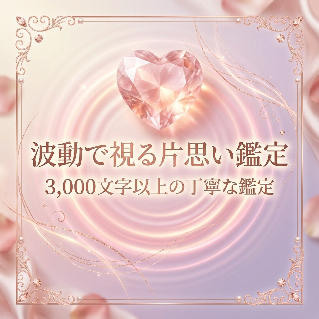 片思い専門｜彼の本音と今後の展開を視ます 脈あり？脈なし？彼があなたに本当に感じていることをお伝え！ イメージ4