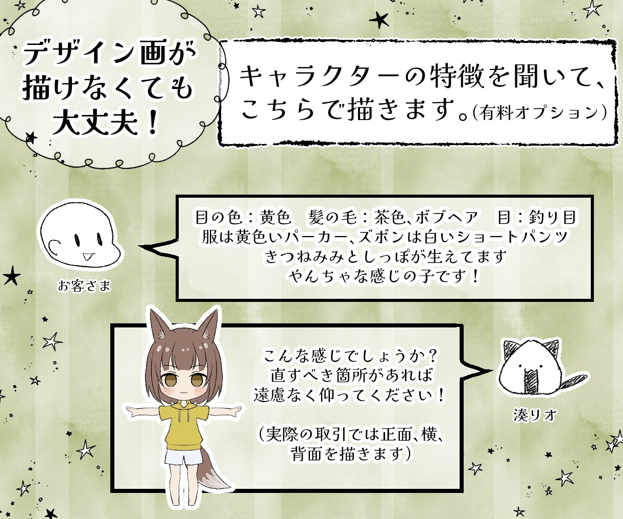 3Dキャラクター（VRoid製）を制作いたします 「うちの子」をつくりませんか？オリジナルモデルをお届け！ イメージ4