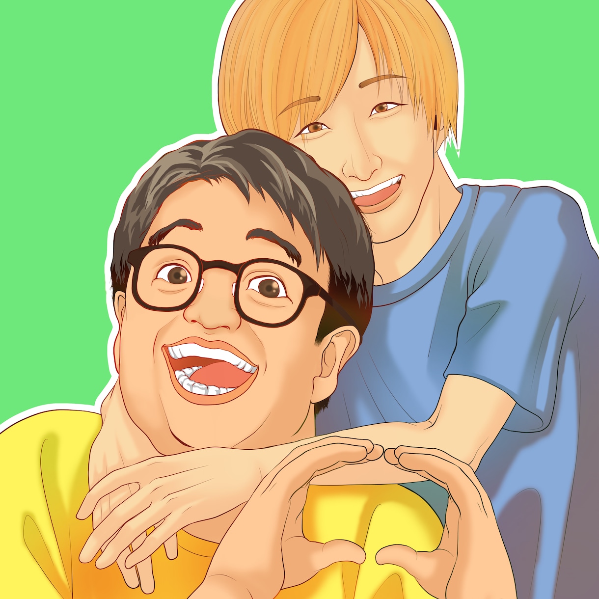 似顔絵アイコン描きます Twitter/インスタ等SNSのアイコン描きます。 イメージ5