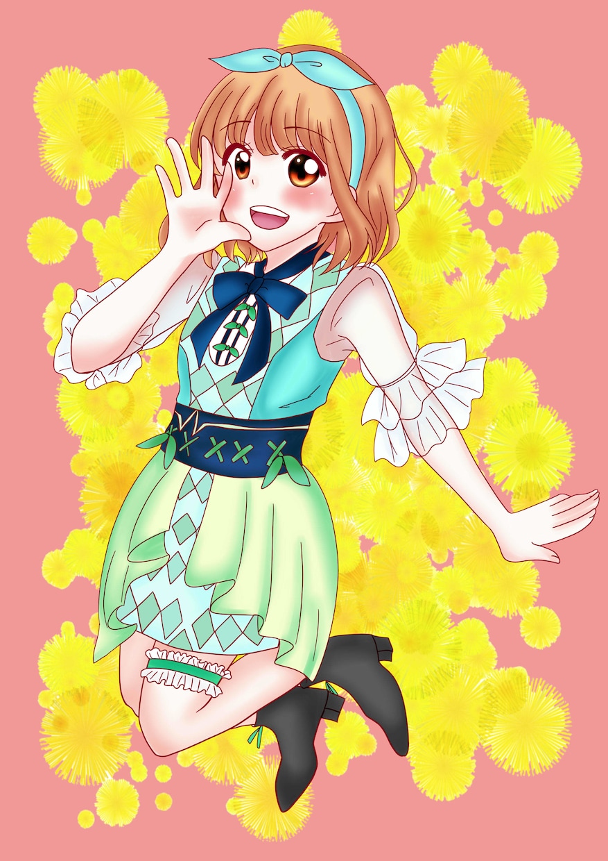 ライバー活動向け!季節物イラスト描かせて頂きます 春、水着、ハロウィン、クリスマスなど季節の1枚絵を短納期で! イメージ1