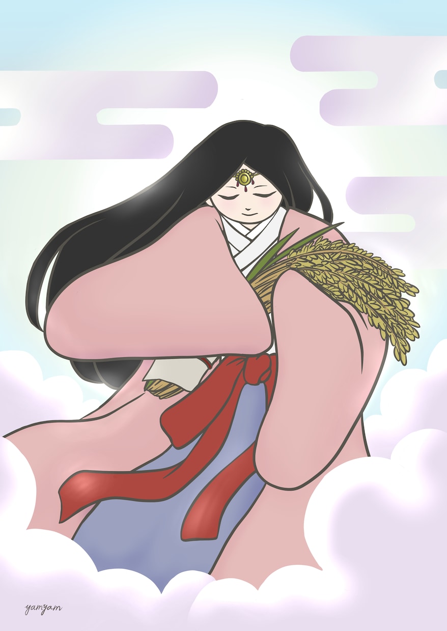 あなたに寄り添う癒しの神様アートをお描きします 見守ってくださる神様や龍神様のイラストで心豊かに♡ イメージ1