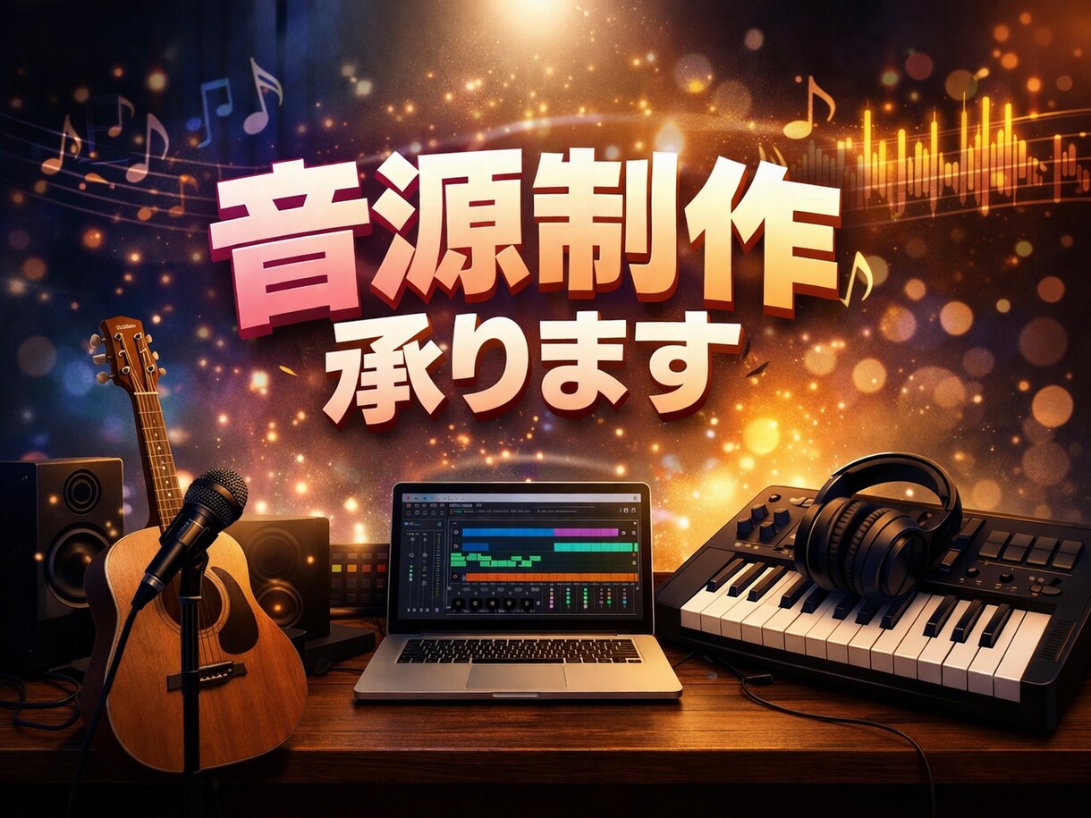 オリジナルのBGMを作ります プロデューサー、DJとしての活動歴5年！プロクオリティです！ イメージ1