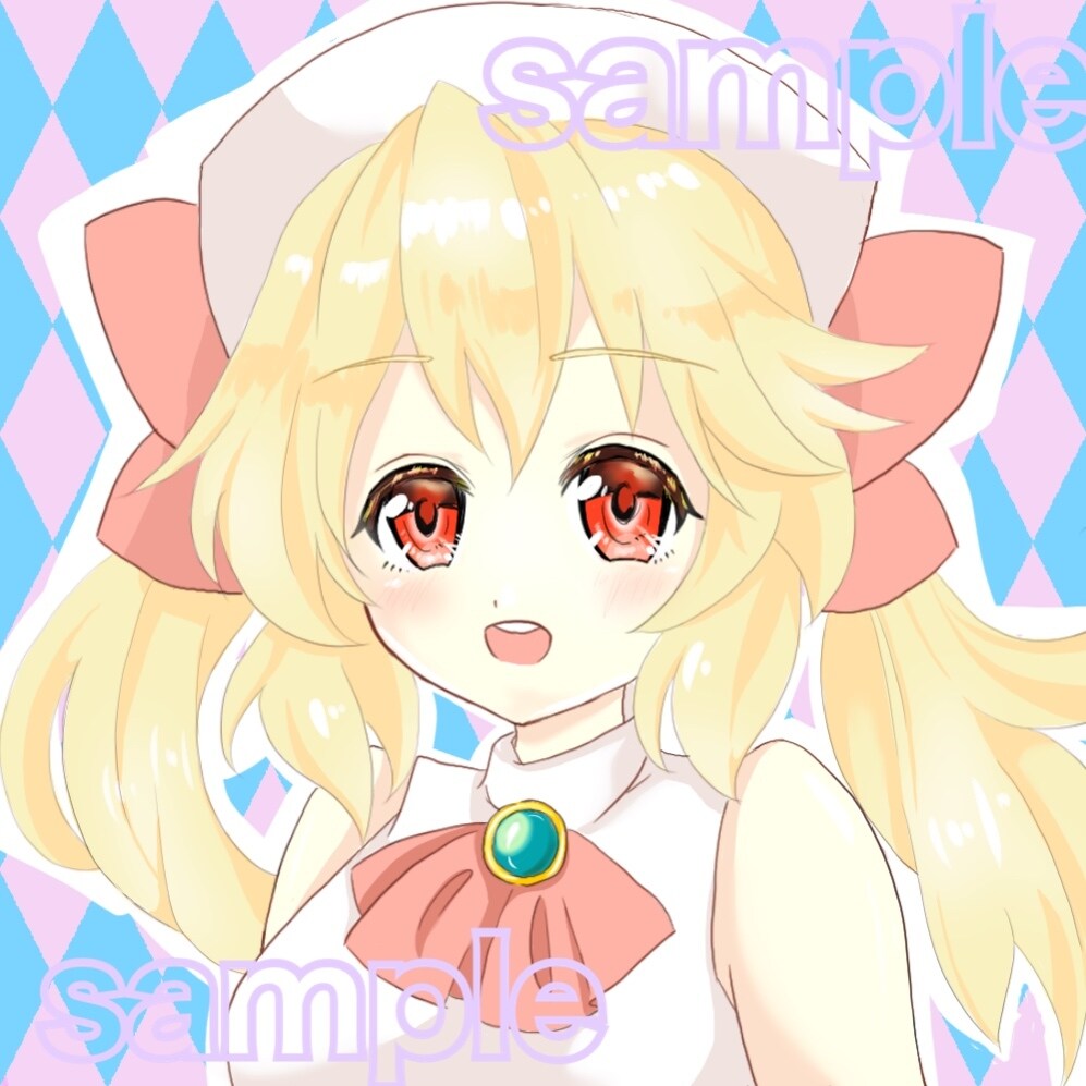 可愛らしい女の子描きます SNSのアイコン、グッズ用キャラ、動画イラストなど イメージ2