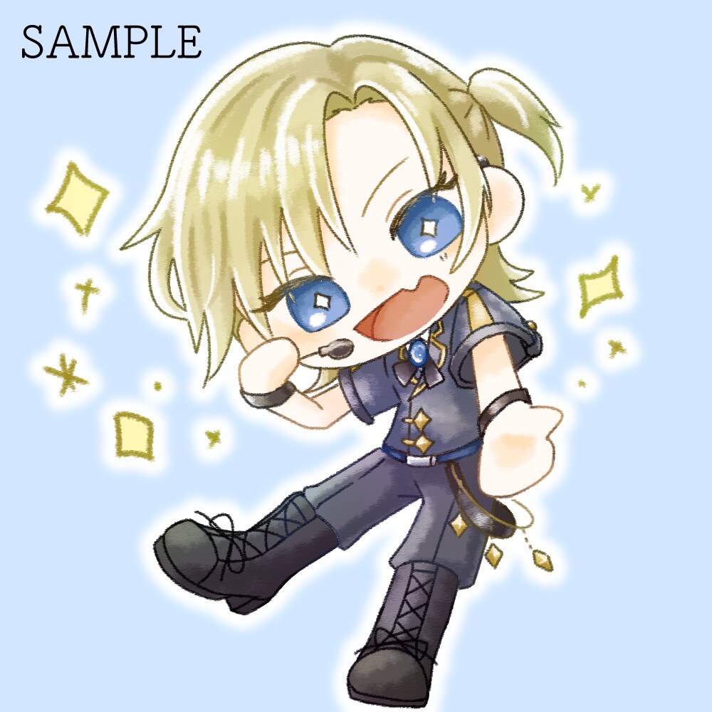 ゆる〜いでふぉるめSDイラストお描きします あなたのキャラクター　可愛く描かせてくださいませんか？ イメージ4
