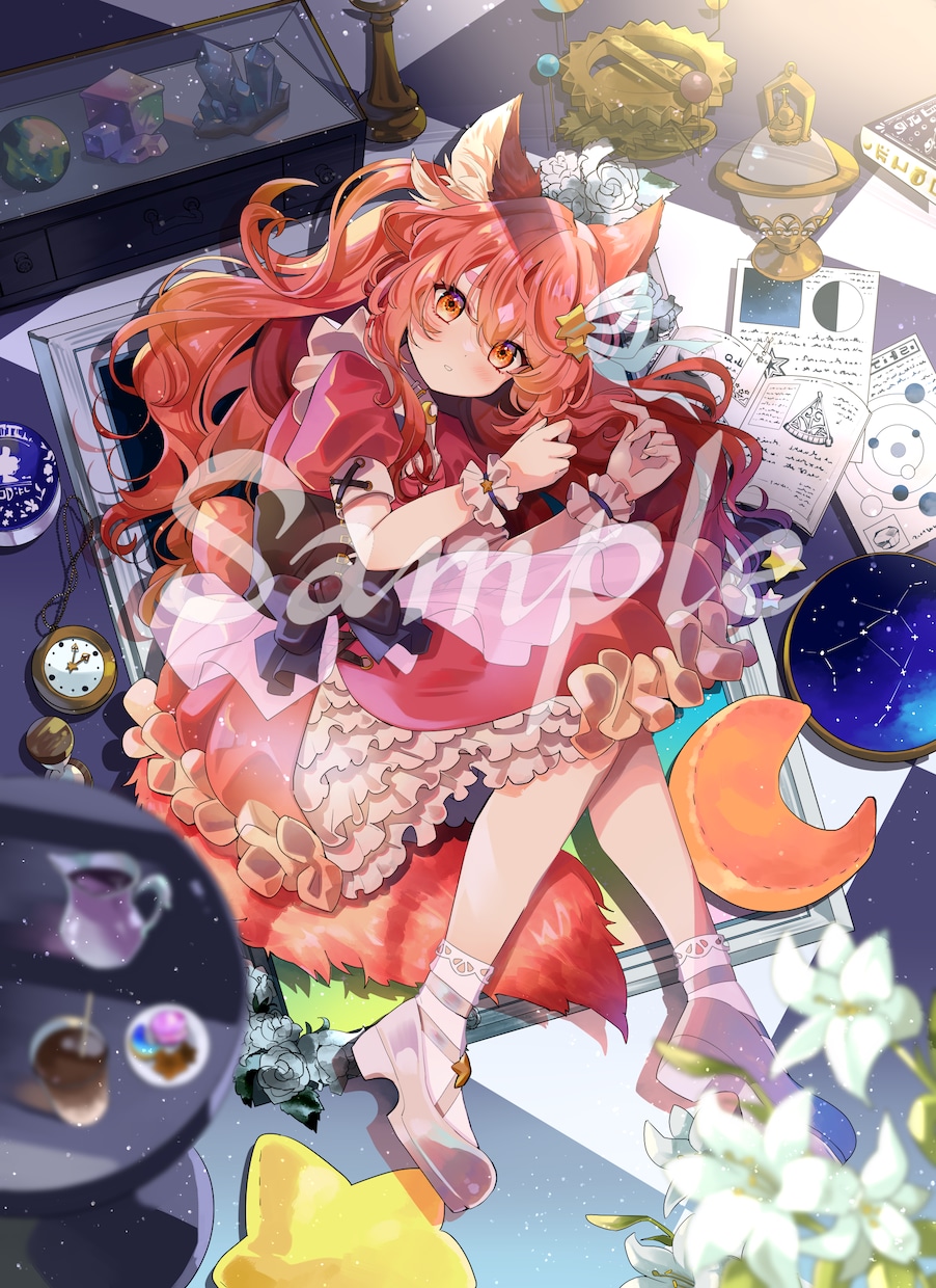 キャラデザ、立ち絵、サムネ等イラスト描きます お菓子と花と凝った衣装を描くのが好きです イメージ4