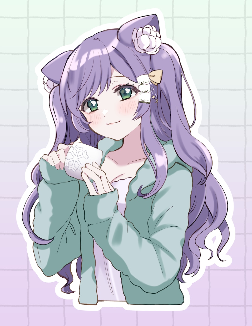 可愛いイラストをおまかせでお描きします 駆け出しのVtuberさんIRIAMライバーさんにおすすめ！ イメージ1