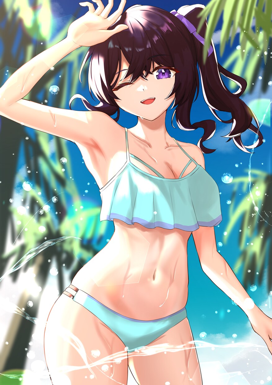 アイコン/ジャケット/サムネイル/1枚絵等描きます 二次創作の女の子メインで描いてます イメージ4