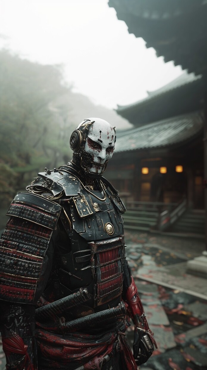映画のようなホラー・妖怪AIアートを制作します 映画風の妖怪ホラーアートを制作します イメージ2